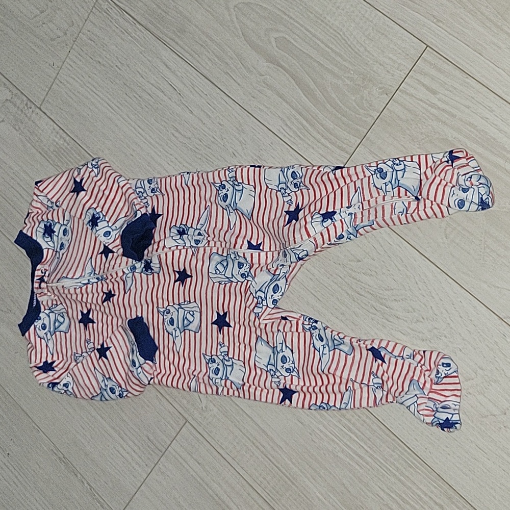Star Wars - 6-9m Footie Pajamas